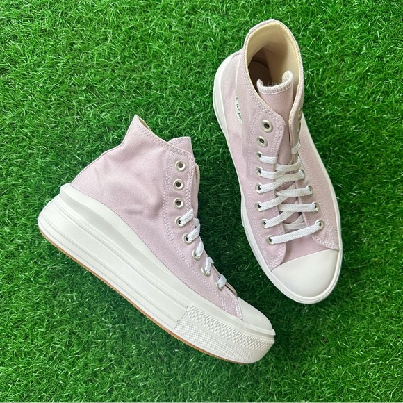 Converse Chuck Taylor All Star Move Hi Pale Amethyst - Picture 7 of 8